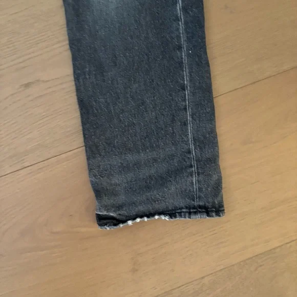 Cherry LA Charcoal Straight Jeans